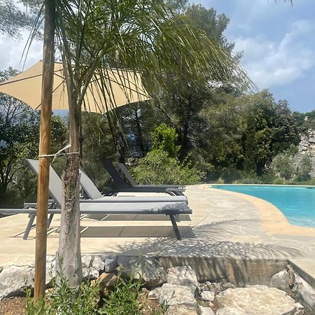 La Villa Des Carriers- Maison Avec Piscine Proche Mer Roquefort-les-Pins Exterior photo